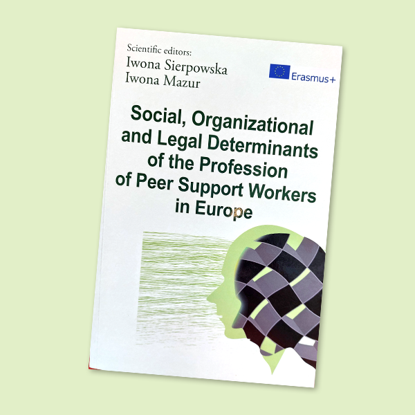 Abbildung Buchtitel Social, Organized and legal Determinants of the Profession of Peer Support Workers in Europe